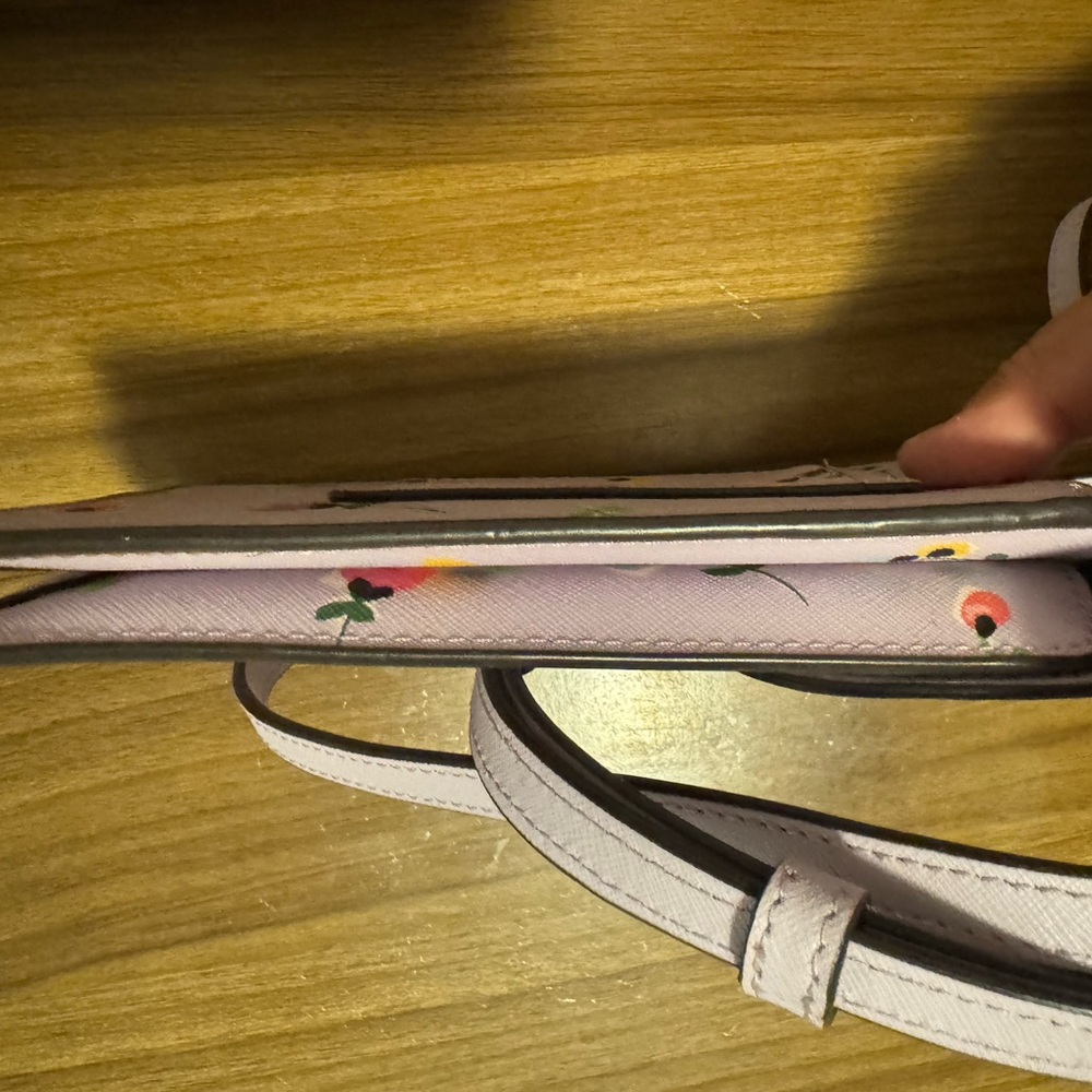 Kate Spade New York Floral Leather Phone Crossbody Bag - NWOT - Picture 8 of 13